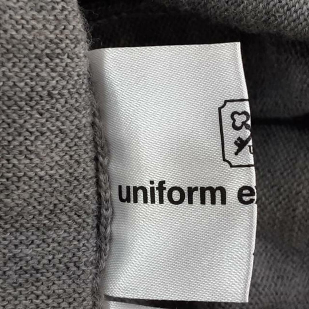 uniform experiment(ユニフォームエクスペリメント)のuniform experiment(ユニフォームエクスペリメント) 長袖セーター サイズ1 S レディース - グレー×イエローグリーン×マルチ レディースのトップス(ニット/セーター)の商品写真