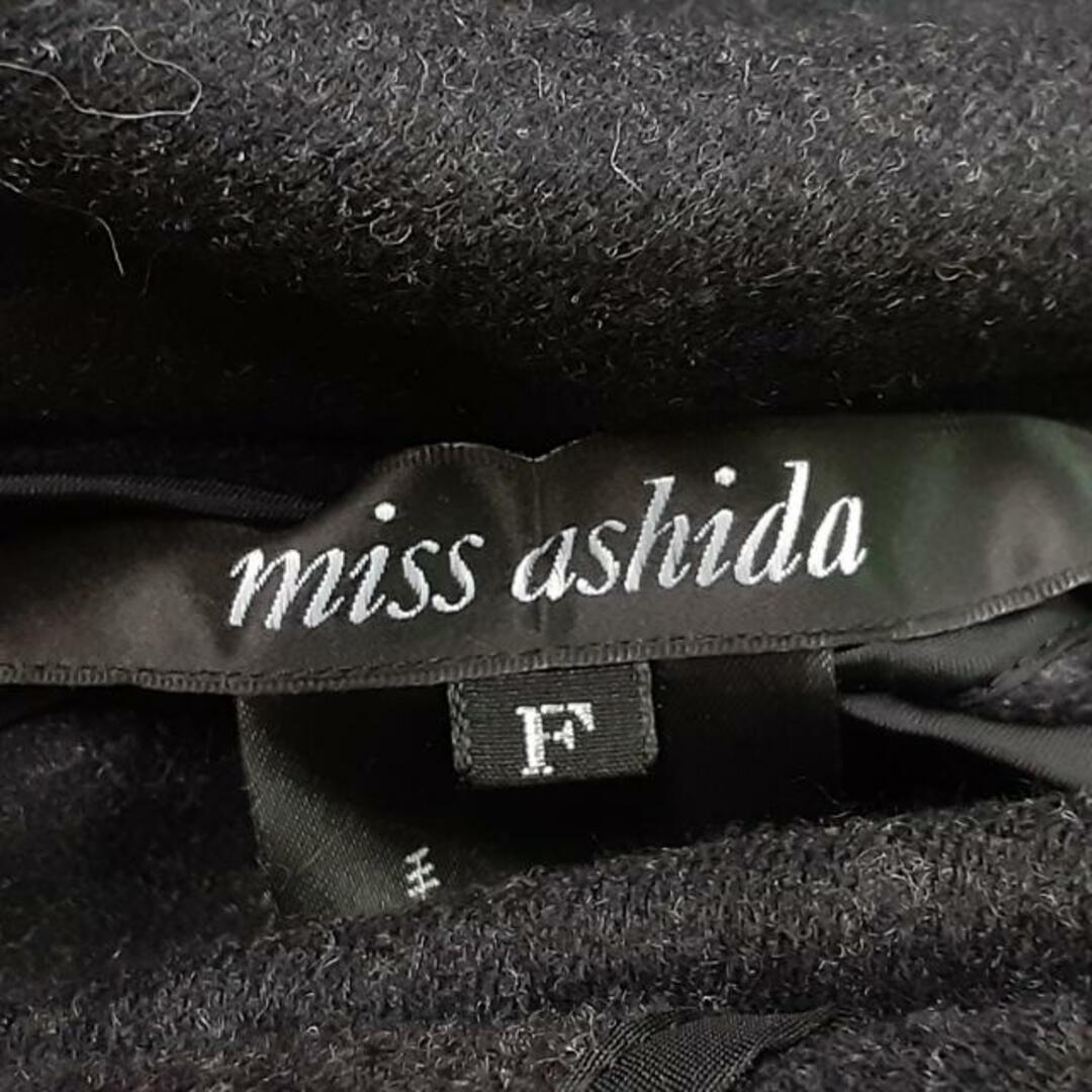 miss ashida(ミスアシダ) ポンチョ サイズF レディース美品  - ダークグレー 春 レディースのジャケット/アウター(ポンチョ)の商品写真