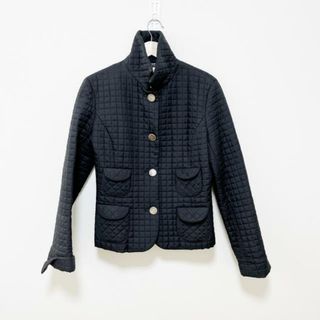 トゥービーシック(TO BE CHIC)のTO BE CHIC(トゥービーシック) ブルゾン サイズ42 L レディース - 黒 長袖/キルティング/中綿/冬(ブルゾン)