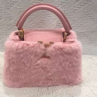 ルイヴィトン(LOUIS VUITTON)のLouis Vuitton★カプシーヌ MINI ピンク(ハンドバッグ)