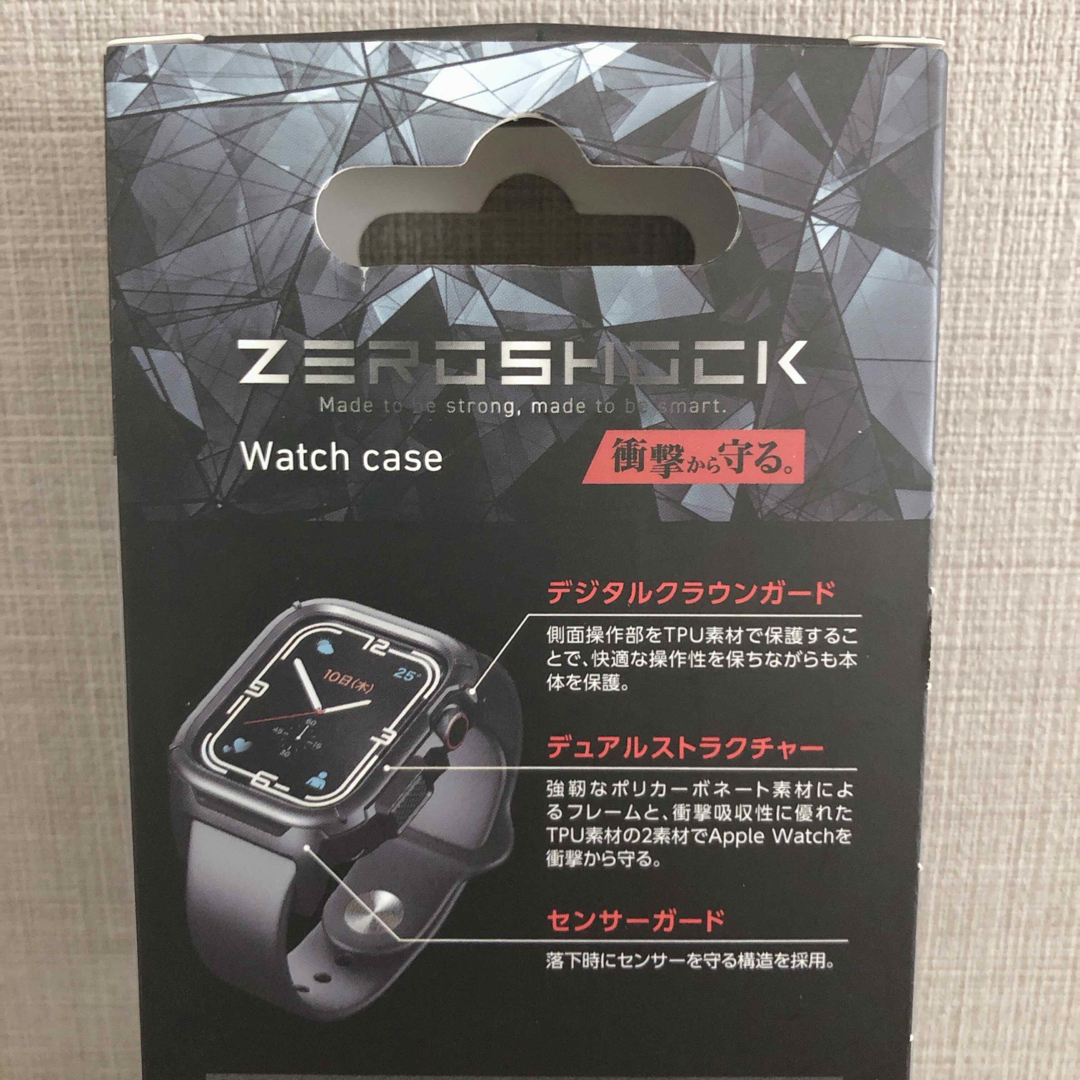 ELECOM(エレコム)のエレコム AW-21ABPZEROBK 45mm ZEROSHOCKバンパー  スマホ/家電/カメラのスマホアクセサリー(その他)の商品写真