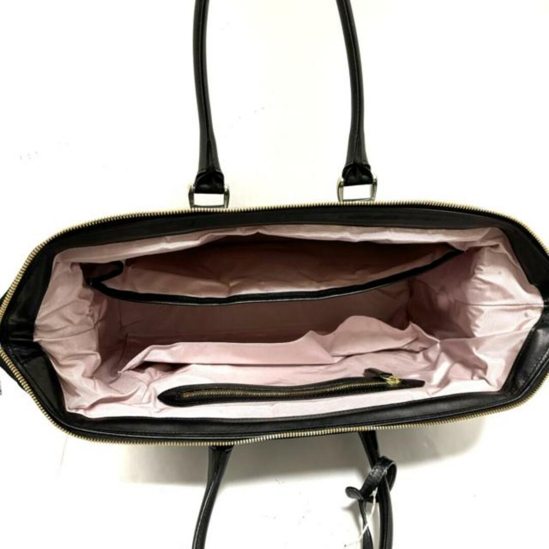 Paul Stuart(ポールスチュアート)のPaulStuart(ポールスチュアート) ハンドバッグ美品  - 黒 レザー レディースのバッグ(ハンドバッグ)の商品写真