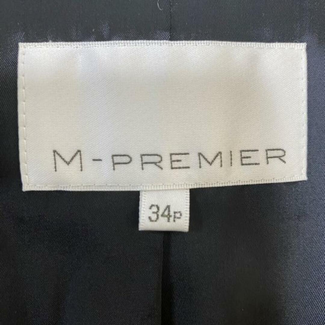 M-premier(エムプルミエ)のM-PREMIER(エムプルミエ) スカートスーツ サイズ34p レディース美品  - 黒 レディースのフォーマル/ドレス(スーツ)の商品写真