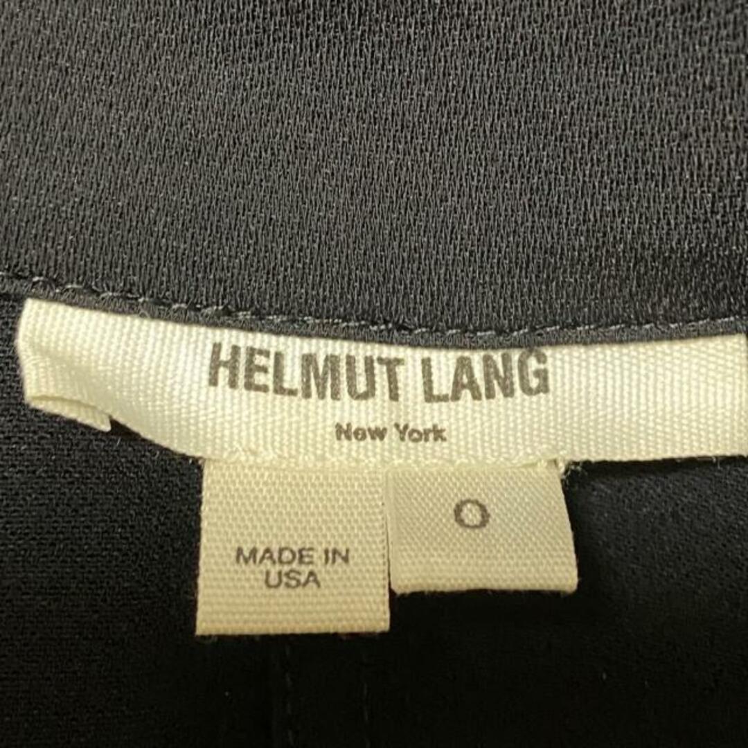 HELMUT LANG(ヘルムートラング)のHelmut Lang(ヘルムートラング) ジャケット サイズ0 XS レディース - 黒 長袖/ロング丈/春/夏 レディースのジャケット/アウター(その他)の商品写真