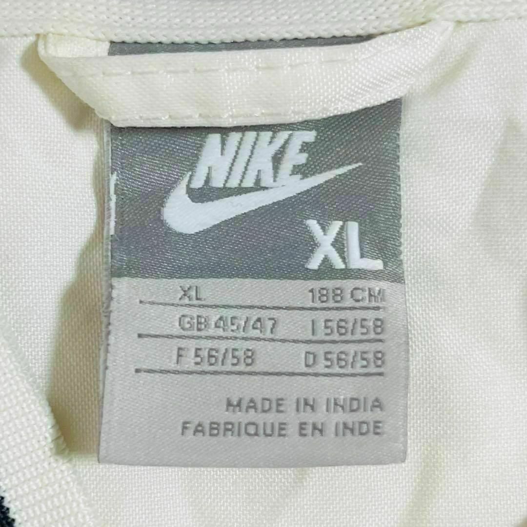 NIKE(ナイキ)の【Nike】00sナイキホワイトブルゾン 古着Y2KグレータグXLサイズ メンズのジャケット/アウター(ブルゾン)の商品写真