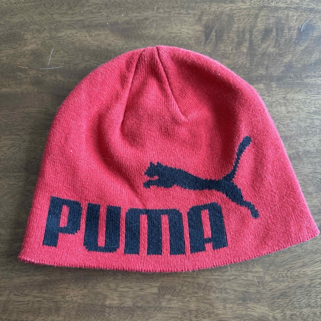 PUMA(プーマ)のプーマ　ニット帽　キッズ キッズ/ベビー/マタニティのこども用ファッション小物(帽子)の商品写真