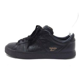 オニツカタイガー(Onitsuka Tiger)のasics Onitsuka Tiger(アシックス・オニツカタイガー) スニーカー 22.5 レディース - 黒 レザー(スニーカー)