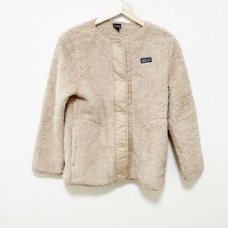 パタゴニア(patagonia)のPatagonia(パタゴニア) ブルゾン サイズXL レディース美品  - ピンクベージュ 長袖/春/秋(ブルゾン)