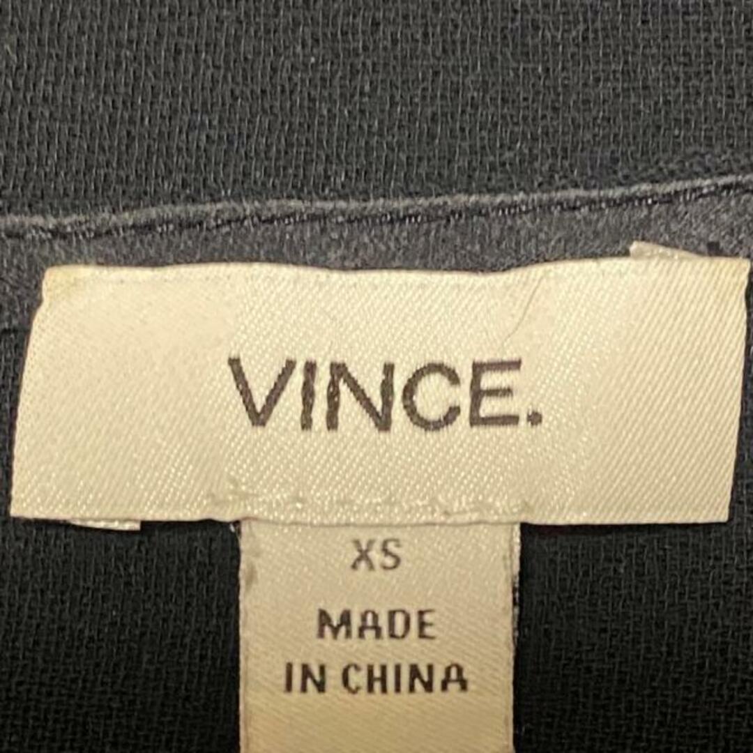 Vince(ビンス)のVINCE(ヴィンス) 長袖カットソー サイズXS レディース - ダークネイビー レディースのトップス(カットソー(長袖/七分))の商品写真