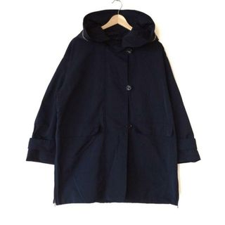 マックスマーラ(Max Mara)のMax Mara(マックスマーラ) コート サイズ36 S レディース - ダークネイビー 長袖/The Cube./春/秋(その他)