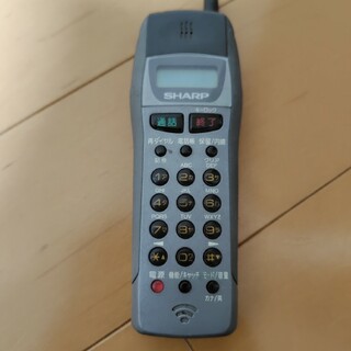 シャープ(SHARP)のSHARP シャープ PHS JD-P3-s 平成レトロ携帯電話(携帯電話本体)