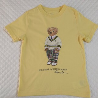ポロラルフローレン(POLO RALPH LAUREN)のラルフローレン　ポロベア　半袖　Ｔシャツ　ティーシャツ　黄色(Tシャツ/カットソー)