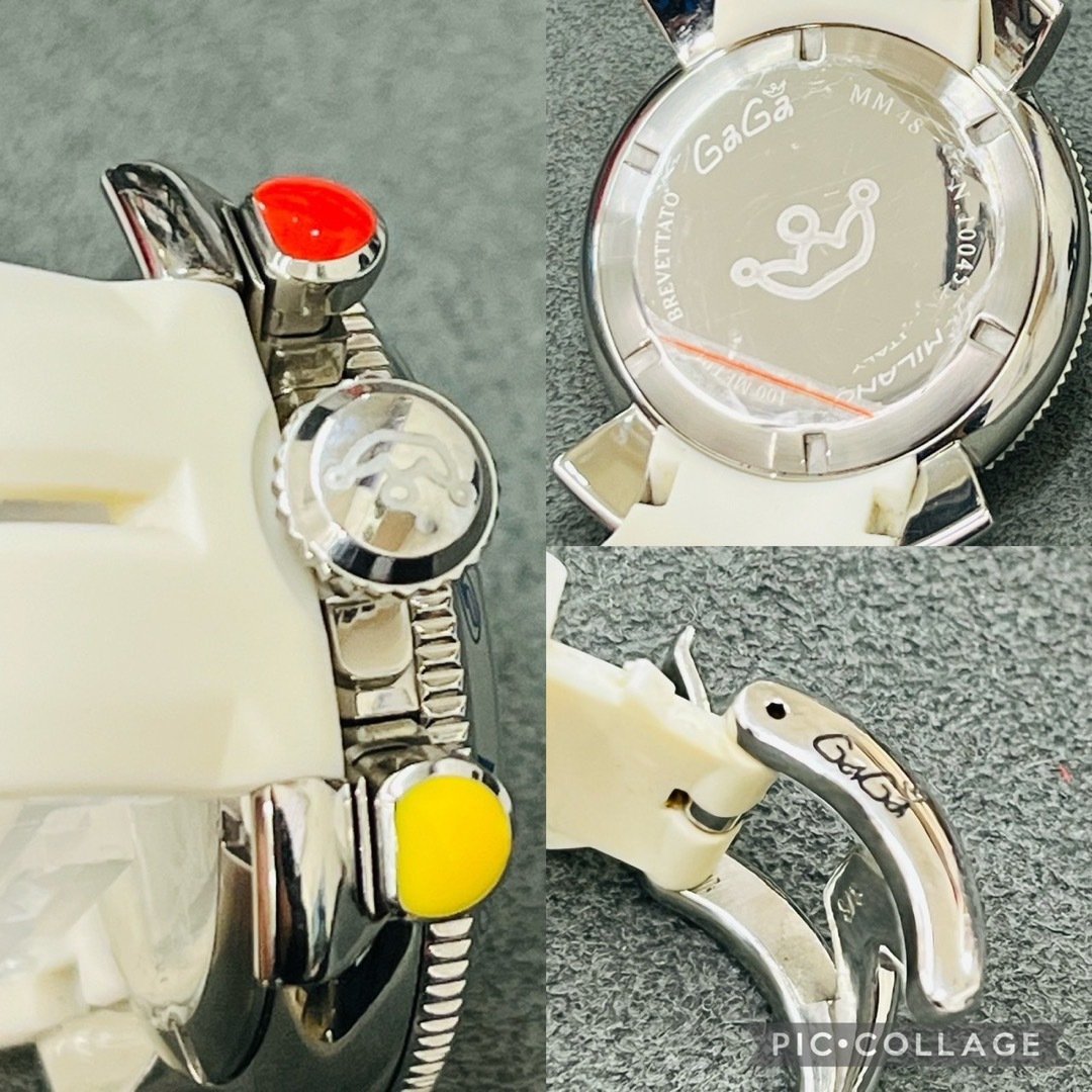 GaGa MILANO(ガガミラノ)のガガミラノ クロノグラフ 48mm 6050.1 マルチカラー 【ジャンク】 メンズの時計(腕時計(アナログ))の商品写真