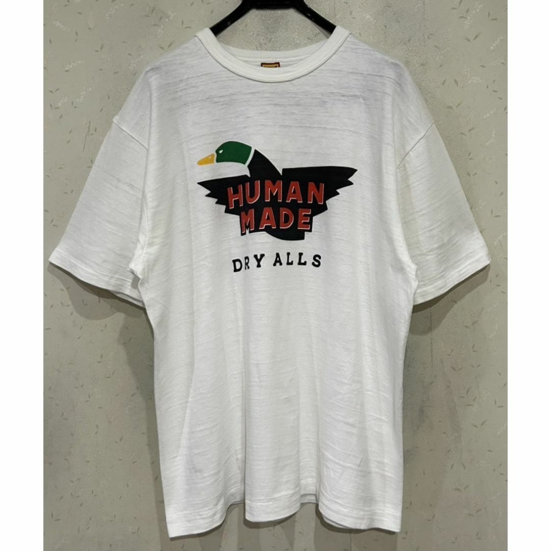 HUMAN MADE(ヒューマンメイド)の＊HUMAN MADE カモ 半袖Tシャツ トップス 袋付き XL メンズのトップス(Tシャツ/カットソー(半袖/袖なし))の商品写真