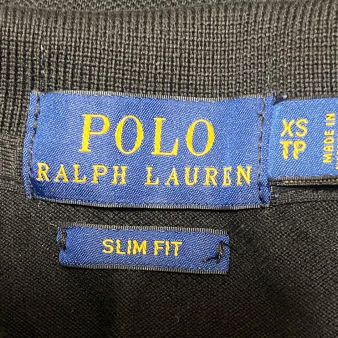 POLO RALPH LAUREN(ポロラルフローレン)のPOLObyRalphLauren(ポロラルフローレン) 半袖ポロシャツ サイズXS レディース - 黒 レディースのトップス(ポロシャツ)の商品写真