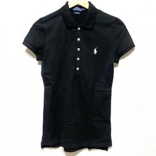 POLO RALPH LAUREN - POLObyRalphLauren(ポロラルフローレン) 半袖ポロシャツ サイズXS レディース - 黒