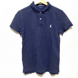 ポロラルフローレン(POLO RALPH LAUREN)のPOLObyRalphLauren(ポロラルフローレン) 半袖ポロシャツ サイズXS レディース - ネイビー(ポロシャツ)