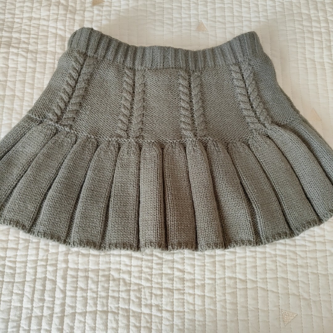 petit main(プティマイン)のプティマイン　ニットスカパンS キッズ/ベビー/マタニティのキッズ服女の子用(90cm~)(スカート)の商品写真