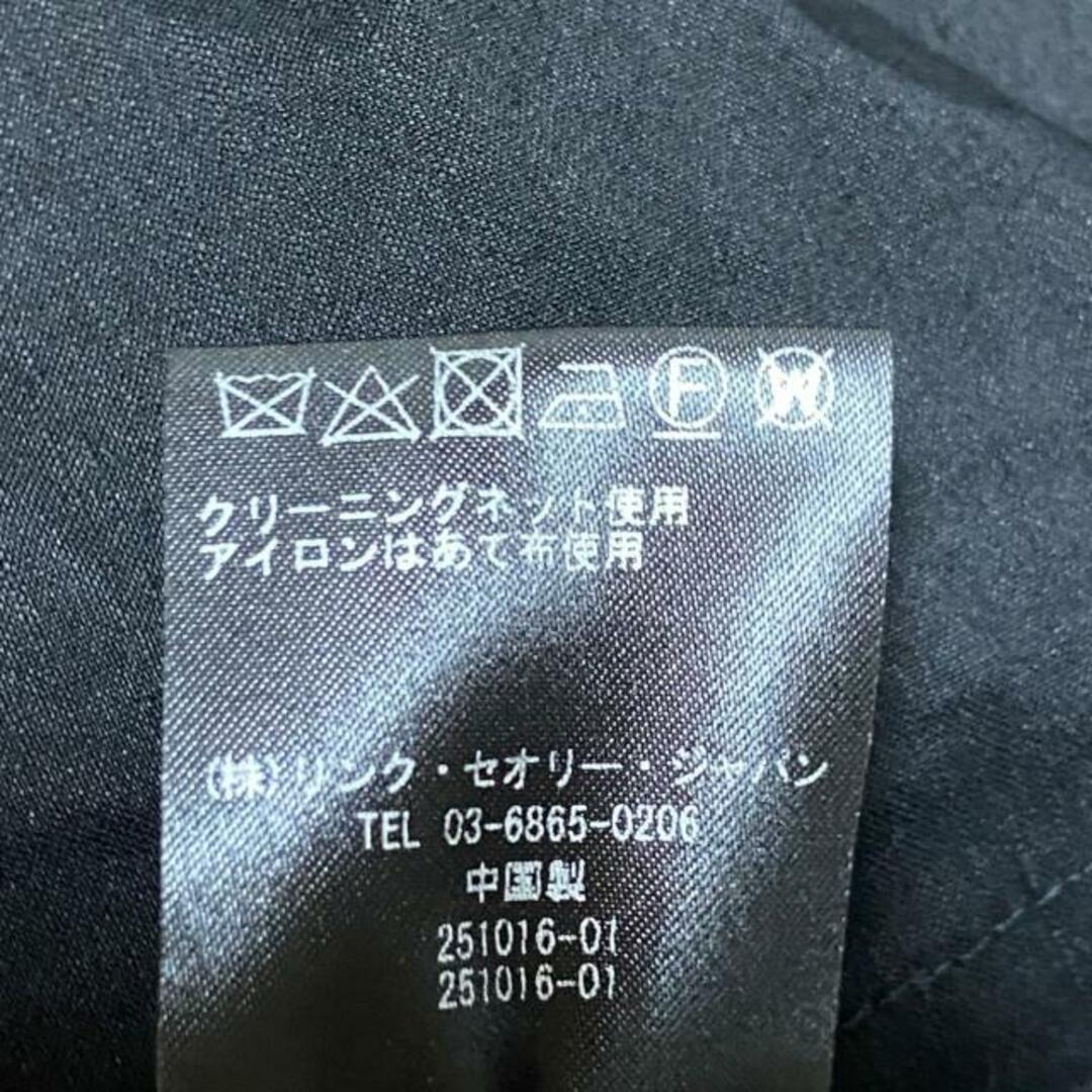 theory(セオリー)のtheory(セオリー) ワンピース サイズ2 S レディース美品  - 黒 半袖/ひざ丈 レディースのワンピース(その他)の商品写真