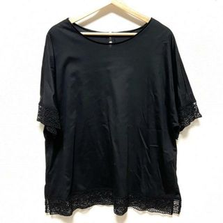 leilian - Leilian(レリアン) 半袖カットソー サイズ17 XL レディース美品  - 黒