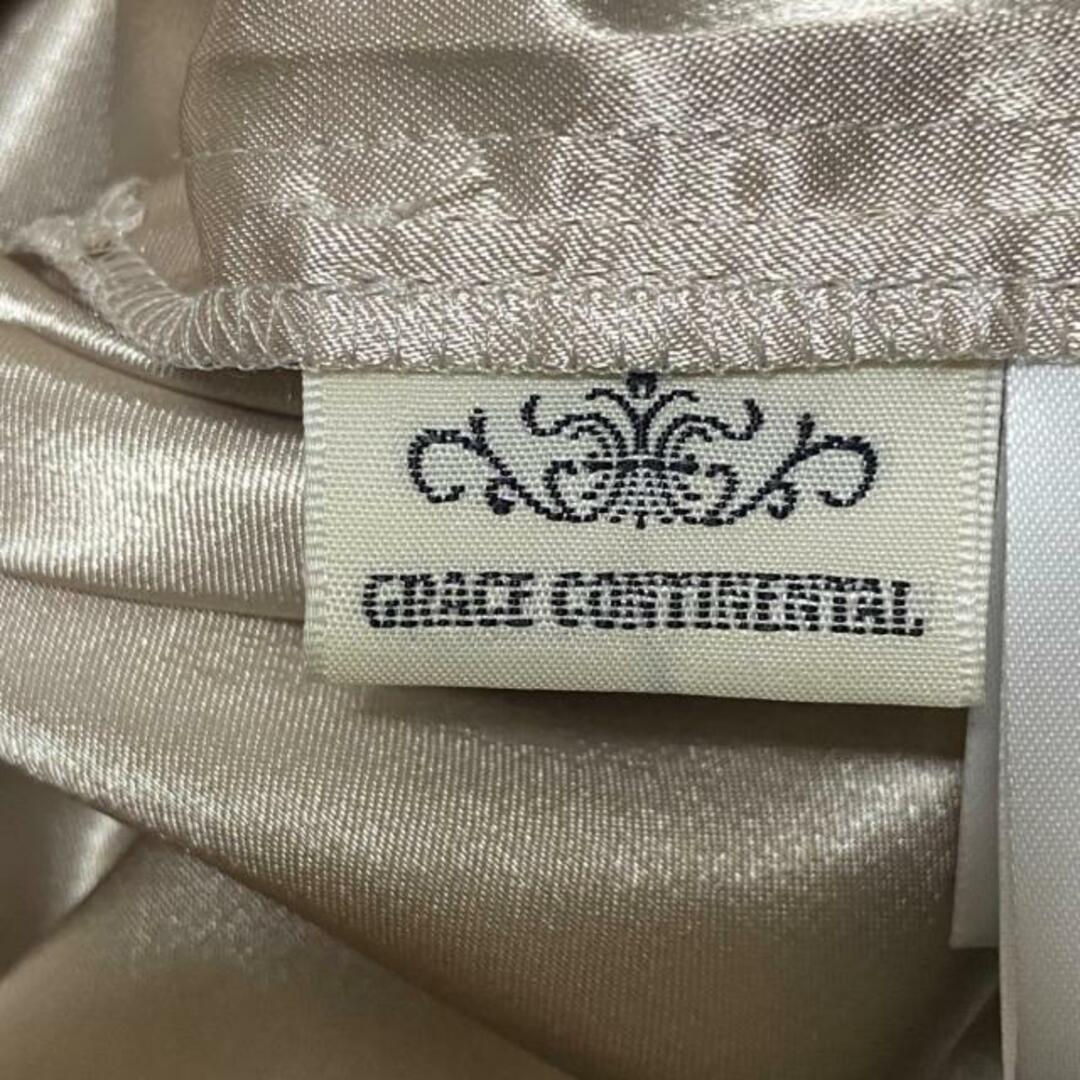 GRACE CONTINENTAL(グレースコンチネンタル)のGRACE CONTINENTAL(グレースコンチネンタル) スカート サイズ36 S レディース - アイボリー×黒 ひざ丈/レース レディースのスカート(その他)の商品写真