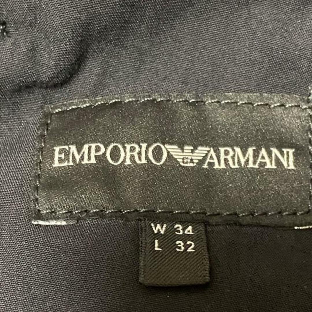 Emporio Armani(エンポリオアルマーニ)のEMPORIOARMANI(エンポリオアルマーニ) ジーンズ サイズ34 S メンズ - 黒 フルレングス メンズのパンツ(デニム/ジーンズ)の商品写真