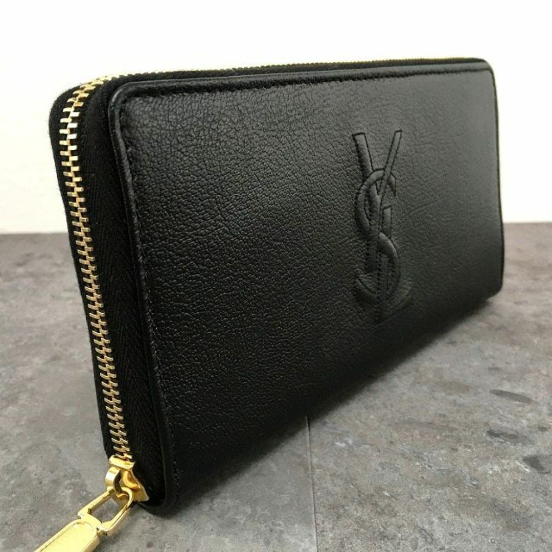Saint Laurent(サンローラン)の未使用品 Saint Laurent ジップウォレット 黒 304 レディースのファッション小物(財布)の商品写真