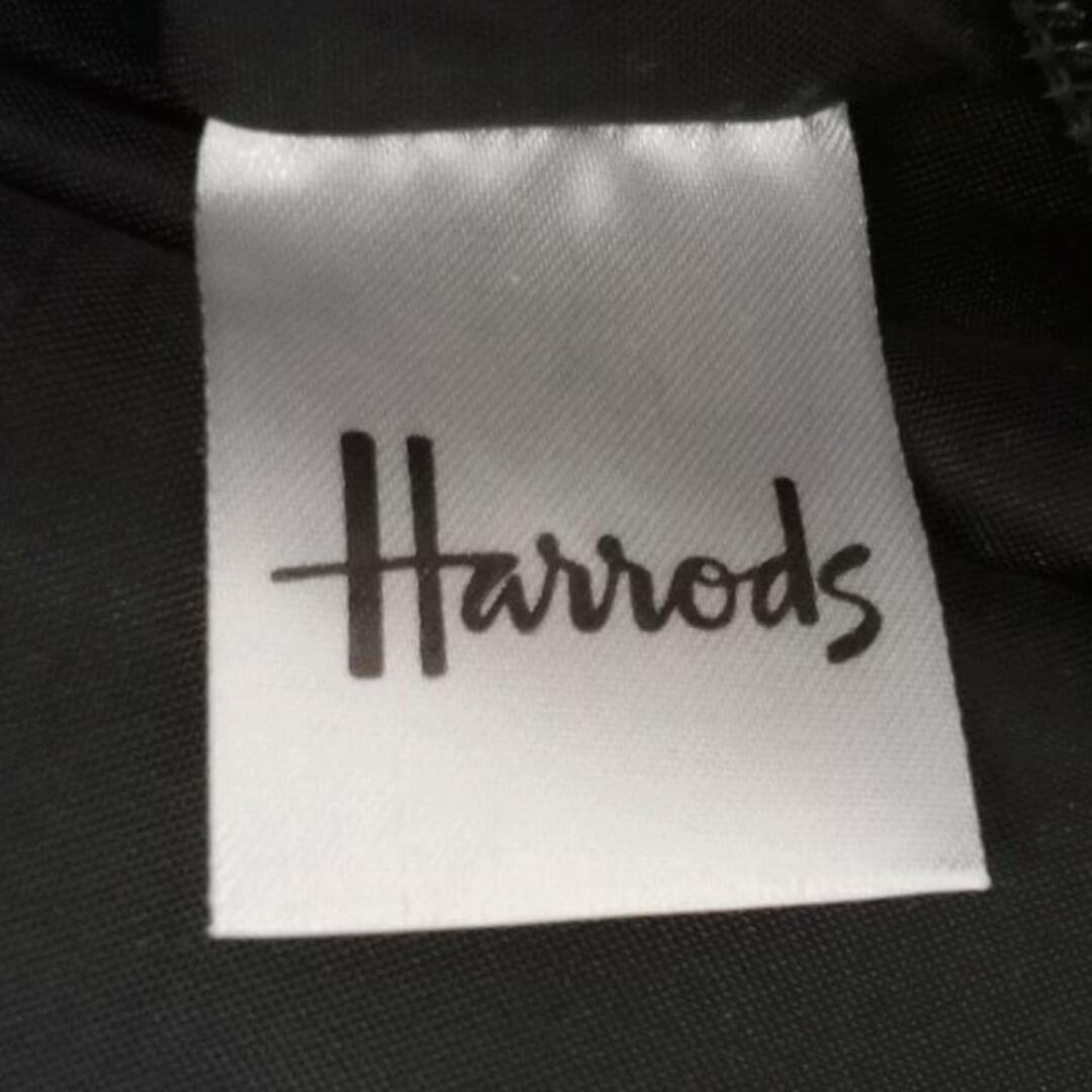 Harrods(ハロッズ)のHARRODS(ハロッズ) ハンドバッグ - 黒×ゴールド ラメ/ハート PVC(塩化ビニール) レディースのバッグ(ハンドバッグ)の商品写真