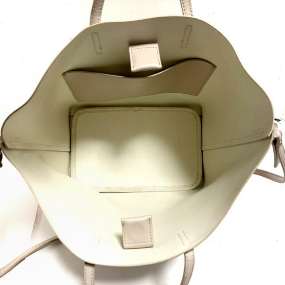 YAHKI(ヤーキ) トートバッグ - グレーベージュ レザー レディースのバッグ(トートバッグ)の商品写真
