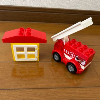 レゴデュプロ(レゴ デュプロ)のLEGOデュプロ　はしご車　窓　屋根(その他)