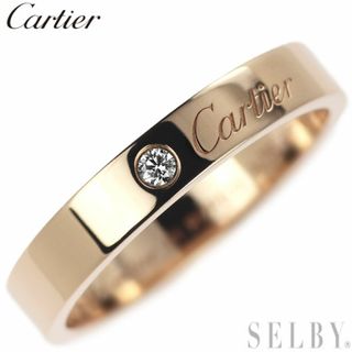 カルティエ(Cartier)のカルティエ K18PG ダイヤモンド リング Cドゥ カルティエ 61号(リング(指輪))