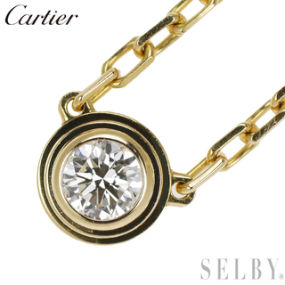 Cartier - カルティエ K18YG ダイヤモンド ペンダントネックレス ディアマンレジエSM