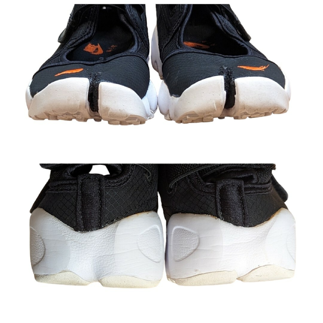 NIKE(ナイキ)のNIKE AIR RIFT ナイキ エアリフト 24cm ブラック オレンジ レディースの靴/シューズ(スニーカー)の商品写真