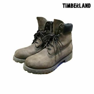 Timberland - 美品 Timberland スエード 6inch レースアップ ミドル丈 ブーツ