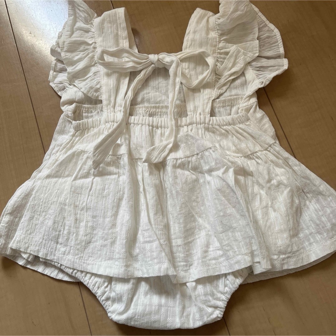 80cm女の子ベビードレス キッズ/ベビー/マタニティのベビー服(~85cm)(ワンピース)の商品写真