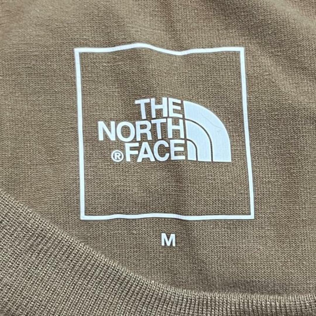 THE NORTH FACE(ザノースフェイス)のTHE NORTH FACE(ノースフェイス) ワンピース サイズM レディース - ライトブラウン クルーネック/半袖/マキシ丈 レディースのワンピース(その他)の商品写真