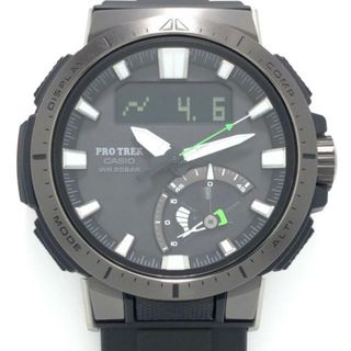 カシオ(CASIO)のCASIO(カシオ) 腕時計 プロトレックマルチフィールドライン PRW-70Y/PRW-70Y-1JF メンズ 電波/タフソーラー ダークグレー(その他)