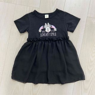 ディズニー  ミニーちゃん 半袖 Tシャツ ワンピース