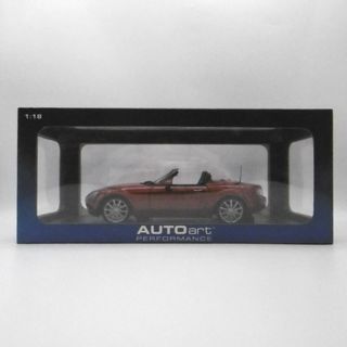 AUTOart - AUTOart 1/18 マツダ MX-5 ロードスター RETRACTABLE ROOF 2006 RHD JAPANESE VERSION TRUE RED