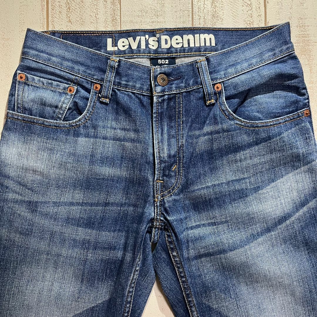 Levi's(リーバイス)の【Levi's】 リーバイス 502 ストレートデニムパンツ 28インチ ブルー メンズのパンツ(デニム/ジーンズ)の商品写真