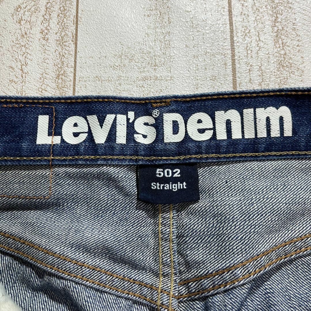 Levi's(リーバイス)の【Levi's】 リーバイス 502 ストレートデニムパンツ 28インチ ブルー メンズのパンツ(デニム/ジーンズ)の商品写真