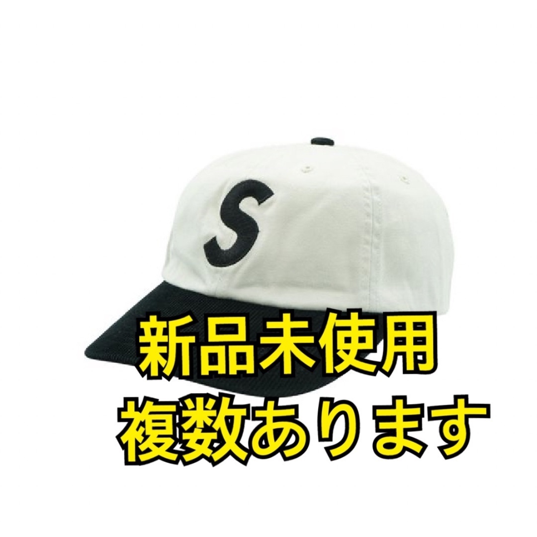 Supreme 2-Tone S Logo 6-Panel  キャップ