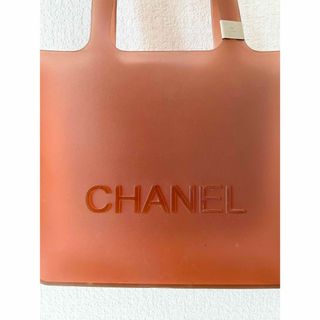 CHANEL - シャネル　ラバートート　ブラウンビンテージ　美品