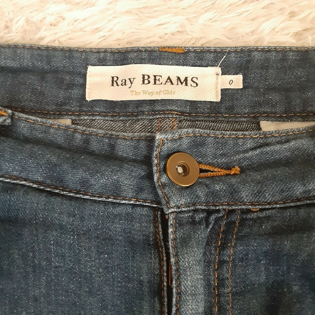 Ray BEAMS(レイビームス)のRay BEAMS　デニムワイドパンツ レディースのパンツ(デニム/ジーンズ)の商品写真