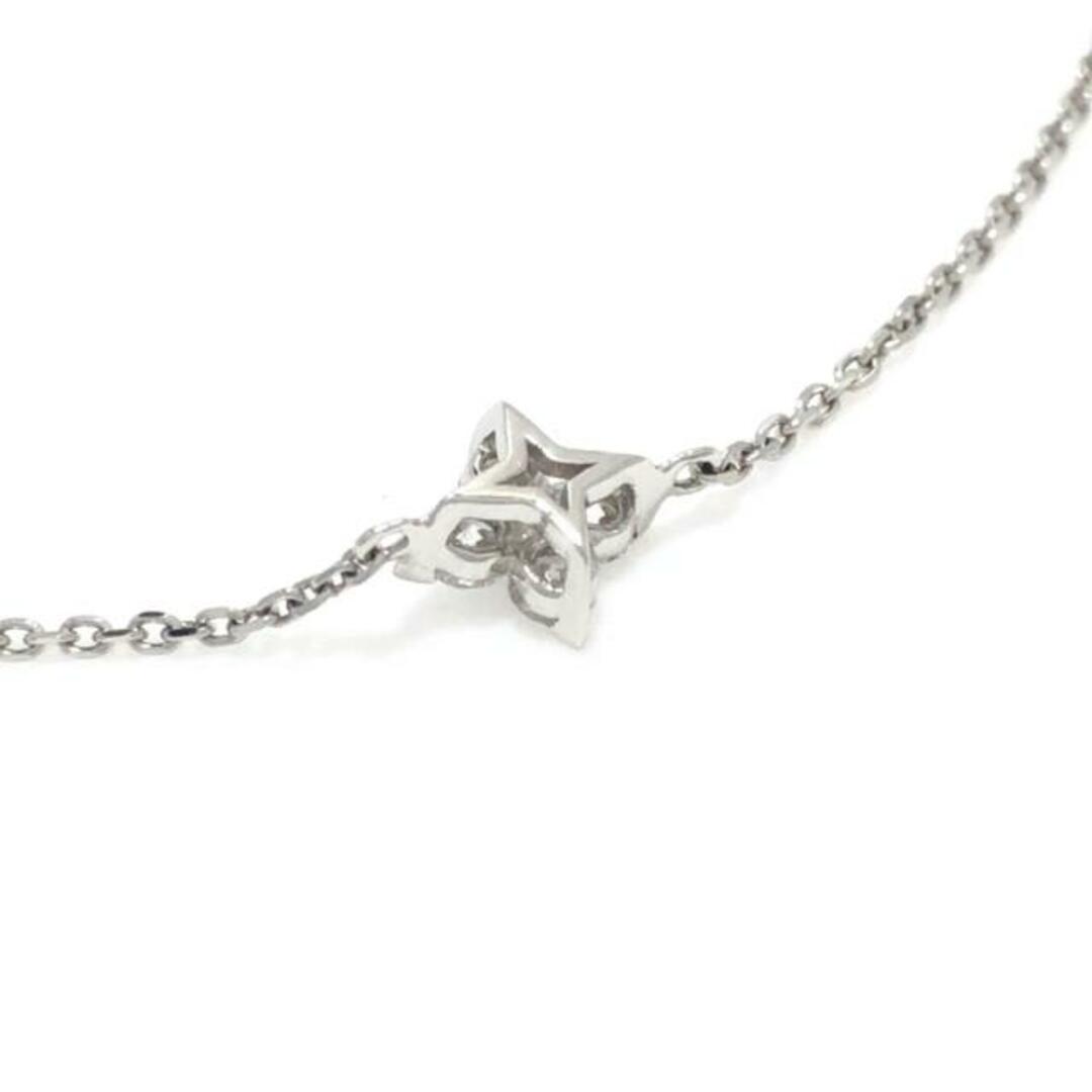 STAR JEWELRY(スタージュエリー)のSTAR JEWELRY(スタージュエリー) ブレスレット - Pt950×ダイヤモンド 4Pダイヤ/ダイヤ0.09カラット/フラワー(花) レディースのアクセサリー(ブレスレット/バングル)の商品写真