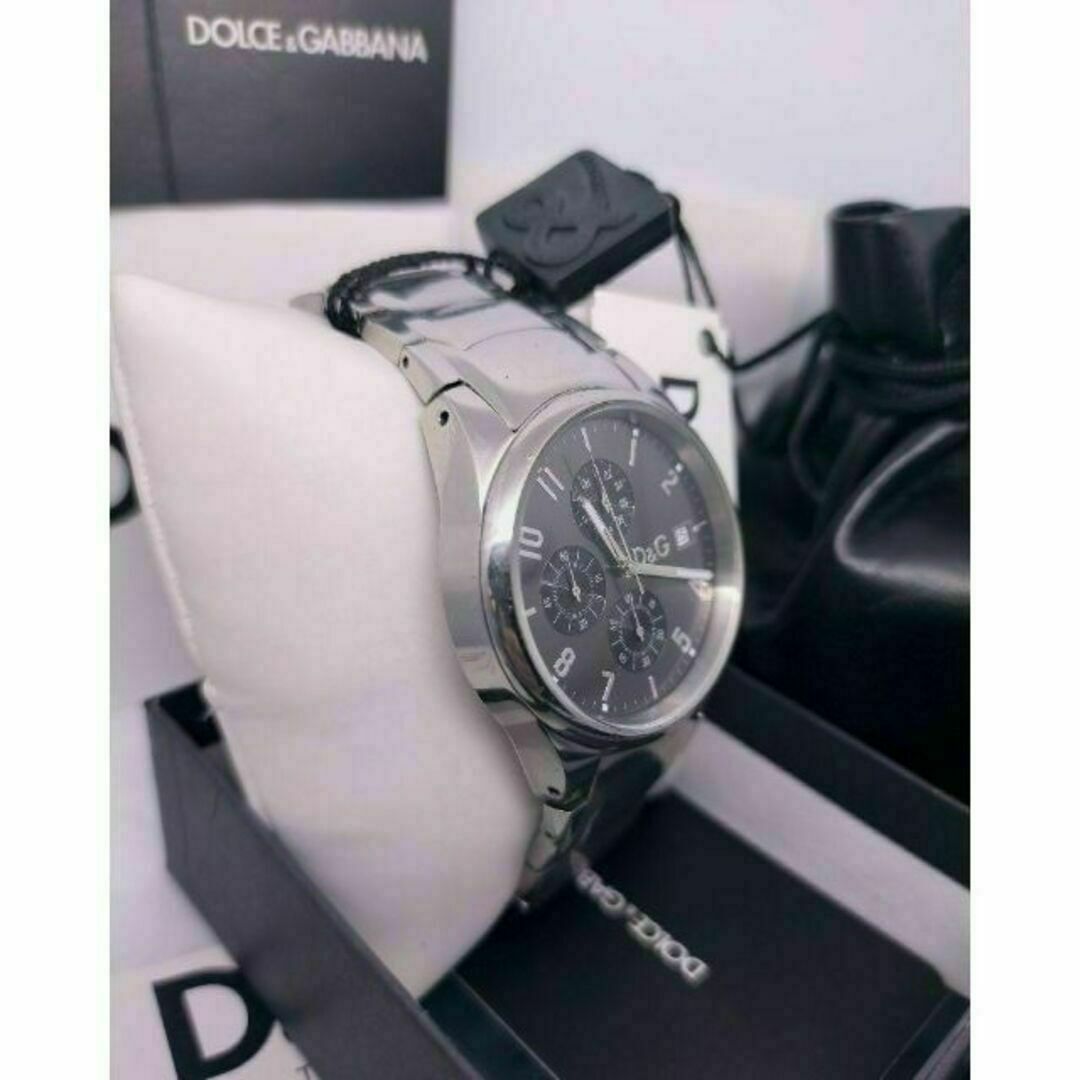 DOLCE&GABBANA(ドルチェアンドガッバーナ)のDOLCE&GABBANA　腕時計 ドルガバ　ステンレス　D&G　動作品 メンズの時計(腕時計(アナログ))の商品写真