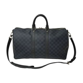 ルイヴィトン(LOUIS VUITTON)の極美品 LOUIS VUITTON ルイヴィトン キーポル バンドリエール 45 ボストンバッグ 2WAY ダミエコバルト N41349 中古 62316(ボストンバッグ)