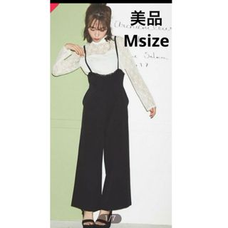 【翌日発送】美品☆総レースプチハイネックトップス ミントグリーン 裏地付き M(シャツ/ブラウス(長袖/七分))