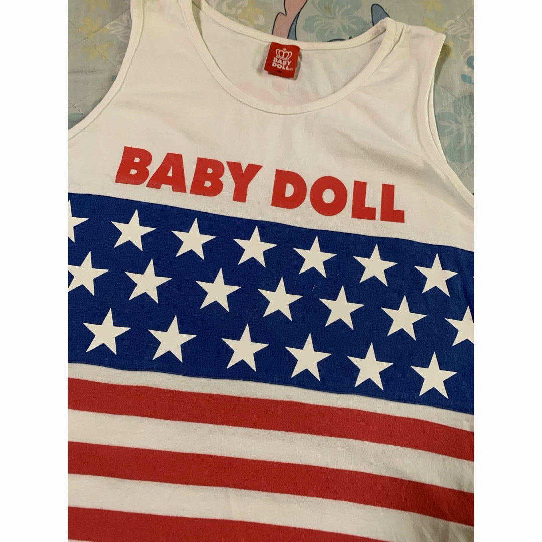 BABYDOLL(ベビードール)のベビードール BABY DOLL タンクトップ XS 150 160 レディースのトップス(タンクトップ)の商品写真