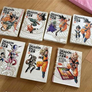 DRAGON BALL 大全集6冊＋別巻1冊(イラスト集/原画集)